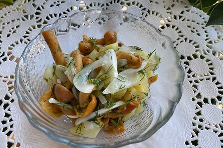 Салат Лукошко