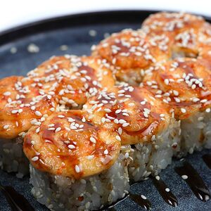 Запеченный ролл Гавайский