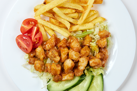 Курица в кисло-сладком соусе