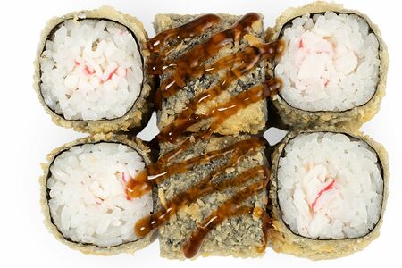 Сань-ролл темпура с крабом