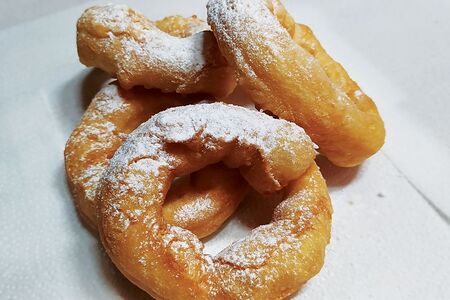 1 домашний пончик