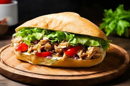 Донар с курицей