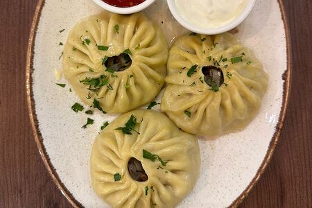 Манты с говядиной