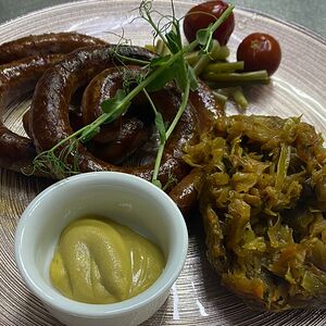 Баварская колбаска гриль