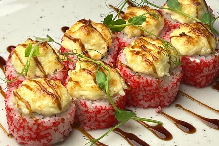 Запечённый ролл Аляска