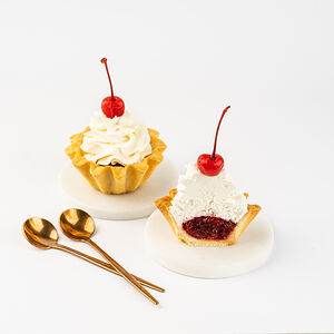 Корзиночка песочная с ягодным джемом