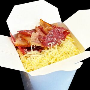 Паста Карбонара с беконом