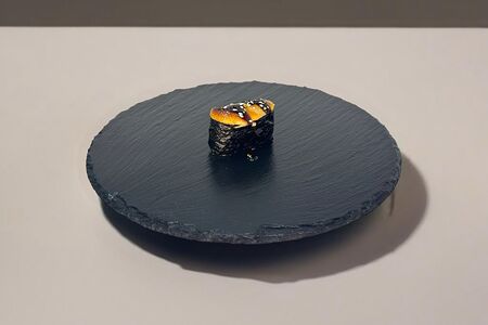 Запечённые суши с крабом