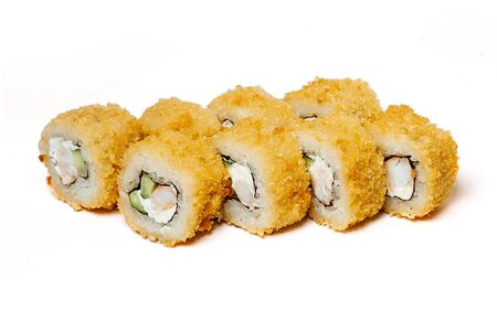 Горячий ролл с креветкой