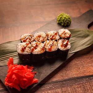 Маки с угрем