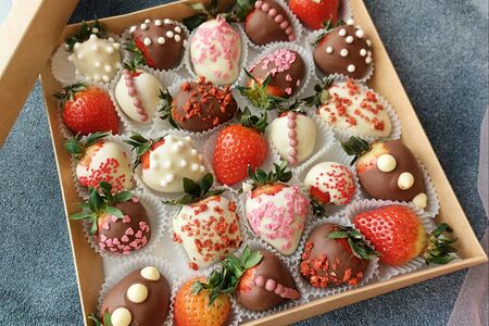 Набор Клубника в шоколаде №12