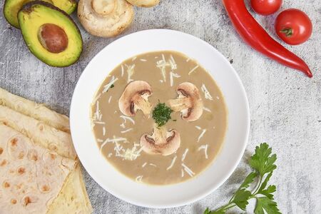 Грибной крем-суп