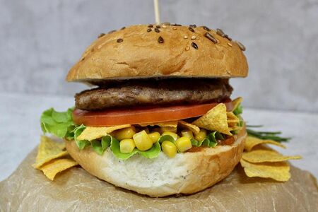 Мексиканский бургер