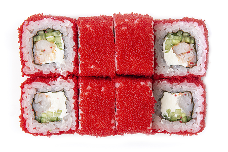 Ролл Калифорния с креветкой