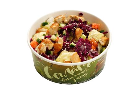 Салат Коул слоу с курицей
