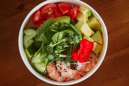 Поке №39 с тигровой креветкой