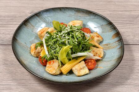 Салат из хрустящик баклажан