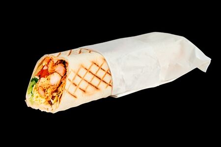 Шаурма в сырном лаваше с говядиной 