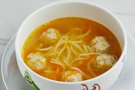 Суп с фрикадельками