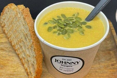 Тыквенный крем-суп со сливками