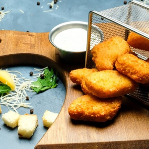 Золотистые куриные дольки