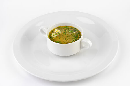 Уха с семгой и судаком