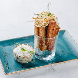 Гренки с чесноком