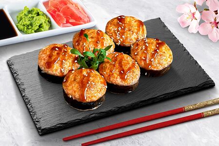 Запеченный ролл со снежным крабом SW