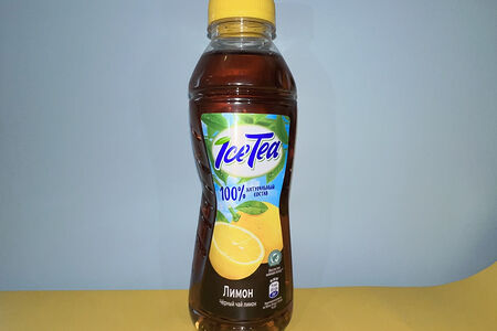 Холодный черный чай Фрутмотив с лимоном