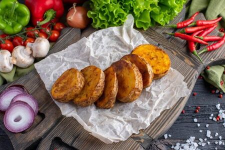 Картофель на углях