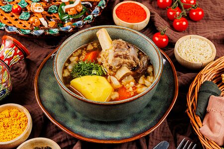 Шурпа с бараниной