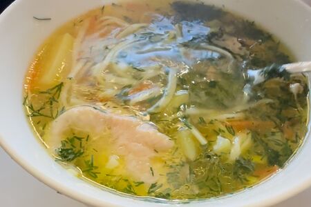 Суп куриный