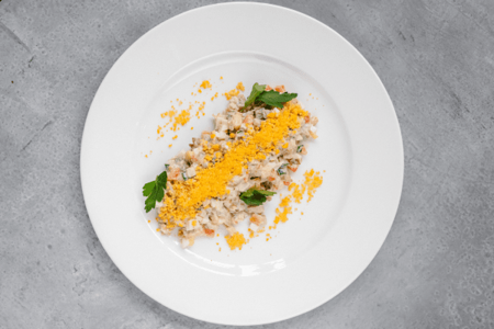 Оливье с копченым цыпленком