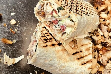 Шаурма с сыром