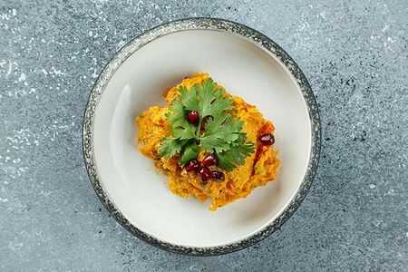 Пхали из печеной тыквы