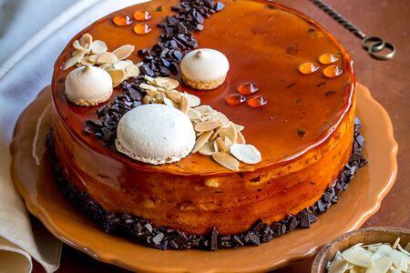 Торт Миндально-карамельный
