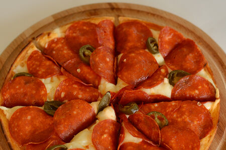 Пицца Пепперони с халапеньо