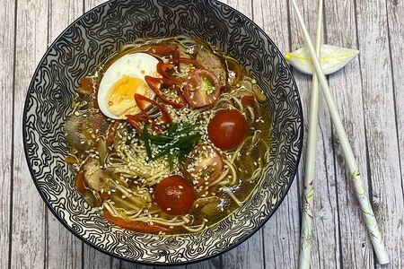 Суп Рамен с курицей