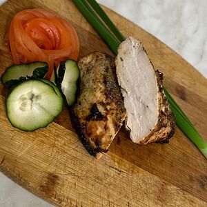 Куриное филе в горчичном соусе