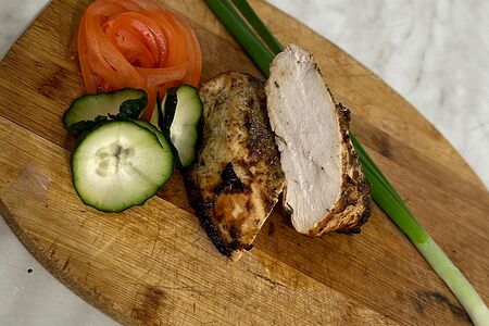 Куриное филе в горчичном соусе