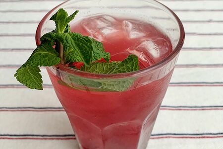 Домашний Лимонад Черная смородина-мята