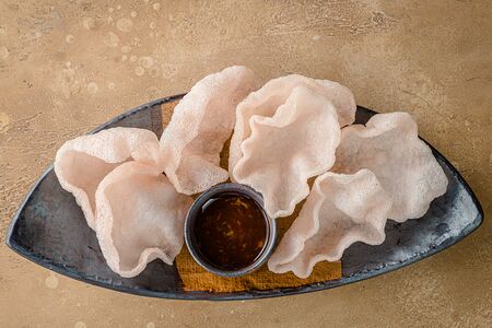 Креветочные чипсы