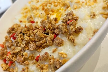 Рисовая каша со сливочным маслом