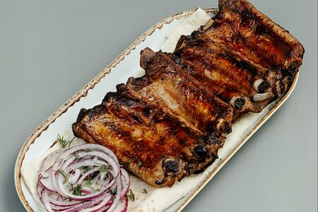 Шашлык из свиных ребрышек