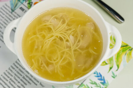 Лапша с курицей