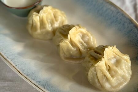 Манты из говядины на пару