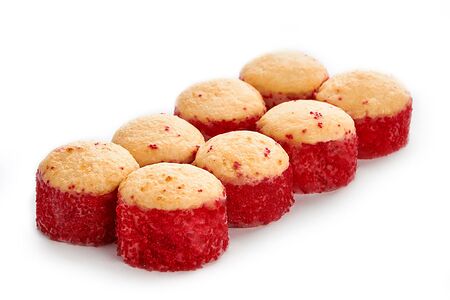 Запеченный ролл с лососем