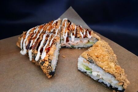 Суши-сэндвич с курицей