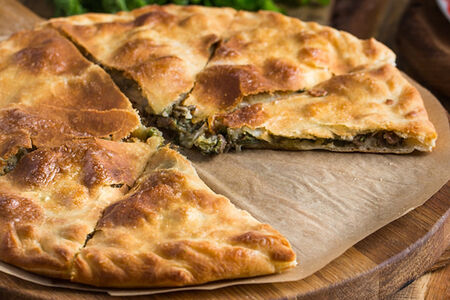 Кубдари с телятиной по-свански