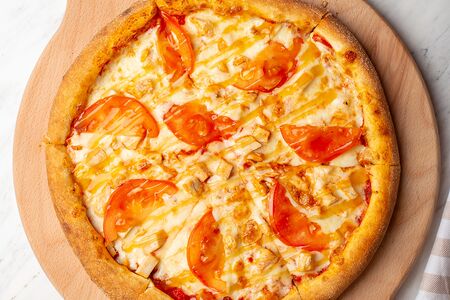 Пицца Кисло-сладкий цыпленок